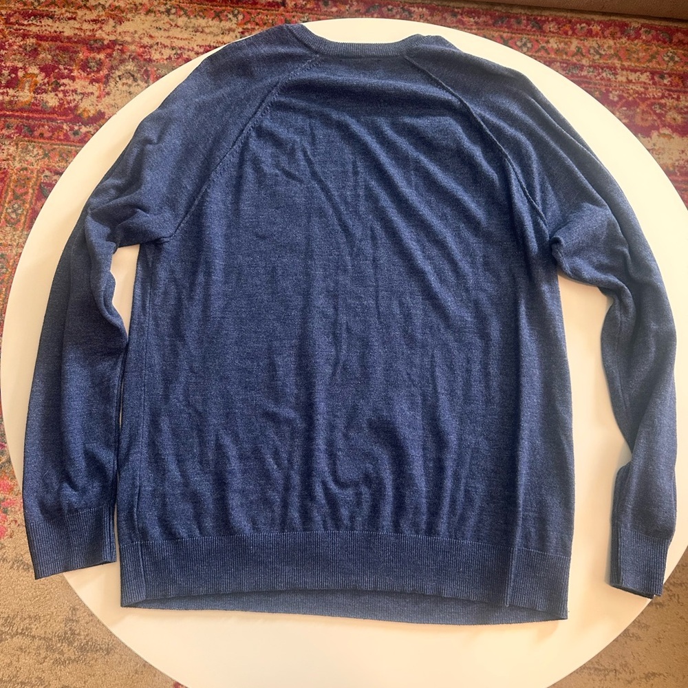 Old Navy Blue Long Sleeve Sweater - Picture 6 of 6